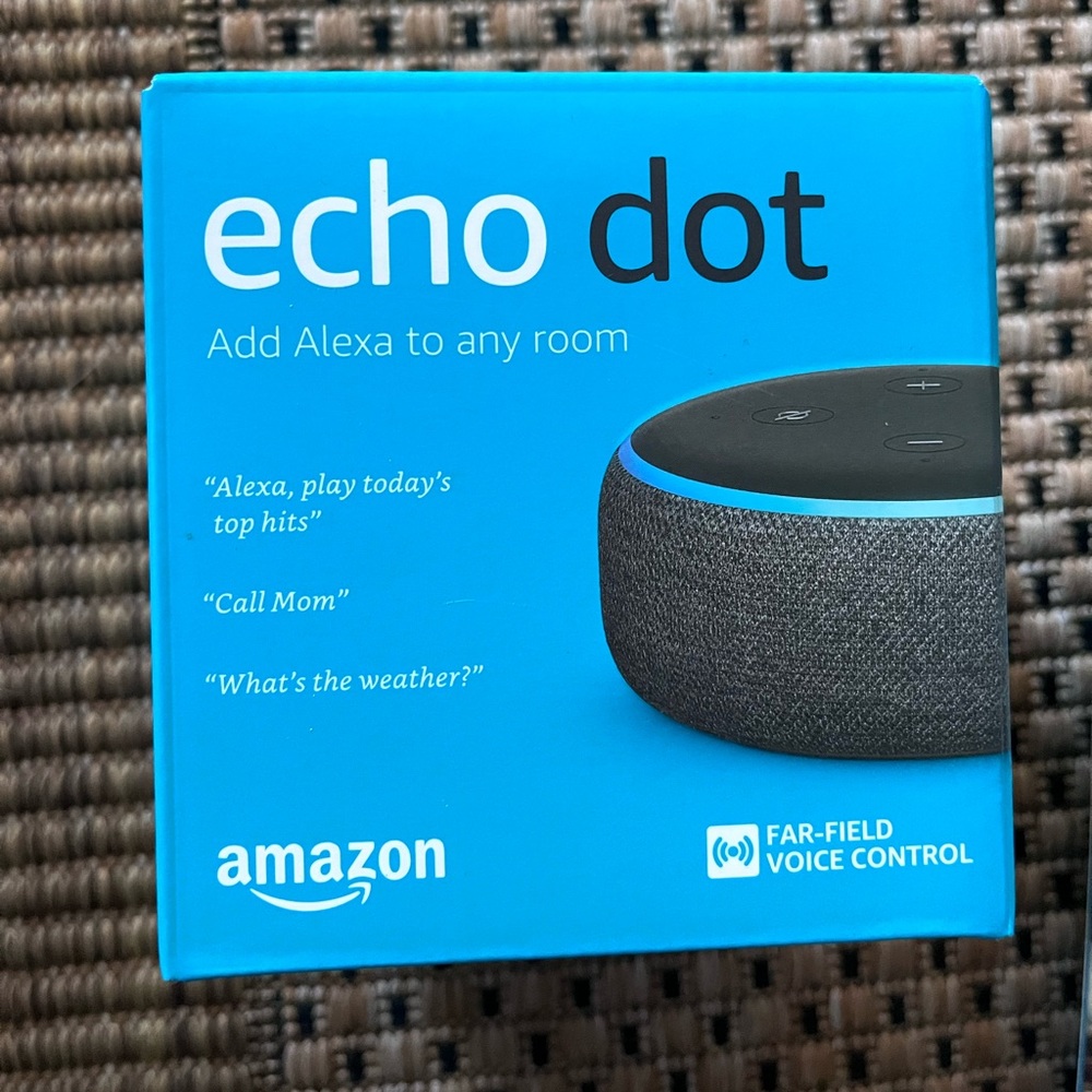 Unopened echo dot